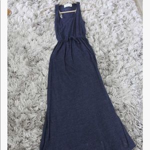 Navy abercrombie kids maxi dress